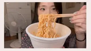 𝗔𝗦𝗠𝗥 | The holidays have begun☺️ Have a happy Chuseok❣️, ASMR to listen to before bed, cup ramen ...