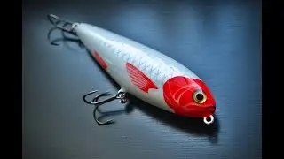 Lure making | classic topwater walker lure