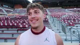 Oklahoma Football: Caden Woullard Interview (8-20-24)