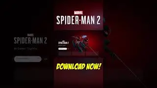 DOWNLOAD SPIDER-MAN 2 PS5 NOW! #spiderman2 #spidermanps5 @insomniacgames #marvel #spiderman