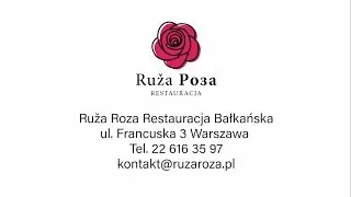 Ruža Roza - restauracja w Warszawie