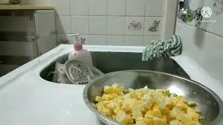 Masak sayur kunci bayam