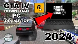 GTA IV DOWNLOAD PC || How To Download GTA 4 in PC or Laptop (2024)