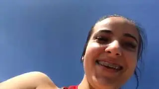 Pruckute's Camera Fall Gives Chat a View