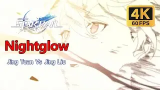 Jing Yuan vs Jing Liu『Nightglow』| Honkai: Star Rail (fight scene at the end of the Animated Short)