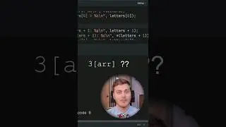 3[arr] что? доступ по индексу в массиве, dereferencing. Ранний доступ на бусти, ссылка в профиле