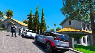 [GTA 5] LA POLICE NATIONALE PATROUILLE AVEC SON NOUVEAU PEUGEOT 3008 | LSPDFR #24