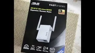 Wzmacniacz Repeater Asus RP-N12 Wifi N300 tutorial - konfiguracja
