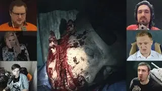 "Реакции Летсплейщиков" на Изуродованного Трупа из Resident Evil 2 Remake