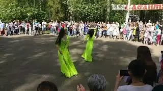 ГОЛЫМИ НОГАМИ ПО АСФАЛЬТУ. Восточный танец. Сабантуй в Ухте 05.06.2022