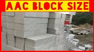 AAC blocks / Autoclaved aerated concrete blocks