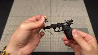 How to assemble and disassemble the M92 Beretta miniature？#maximumarmory