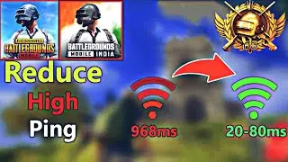 pubg & bgmi high ping problem solved ☑️☑️☑️☑️