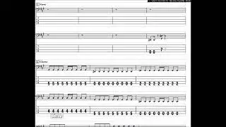 back number　僕が今できることを(半音下げ)　ベースTAB譜　JASRAC：189-4791-3