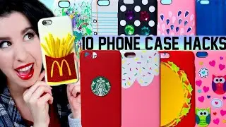 Top 10 Best DIY Phone Case Life Hacks! 10 Super easy to do DIY Phone Projects at Home!
