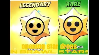 OPENING 42 starr drops and 7 MEGAA BOXES in BRAWL STARS(getting legendary????
