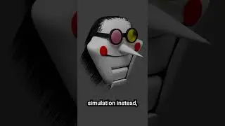 3D modelling [BIG SHOT!!!] from Deltarune.