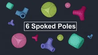 6 Spoked Poles | Level Up Your Topology Game