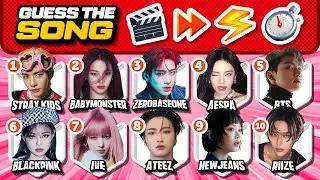 GUESS THE SPEED UP MV WITHOUT AUDIO 🏃⚡️🔇 [MULTIPLE CHOICE] ⏱ ANSWER - KPOP QUIZ 💙