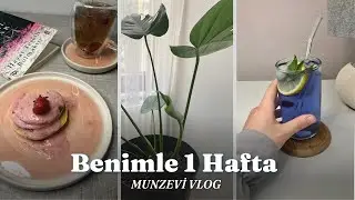 Benimle 1 Hafta Vlog , Lezzetli Tatlı, 🥞 Pankek tarifi, 🍓Çilekli yoğurt