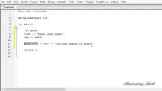 16   C++ Ternary Operator Conditional Operator