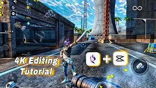 Free Fire 💥4k Quality Editing Tutorial(Free Fire Editing Tutorial🔥)freefire 4k editing kaise kare?