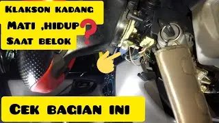 PENYEBAB KLAKSON KADANG MATI HIDUP ,PIN PENGHUBUNG MASSA GROUND BODI KURANG RAPET