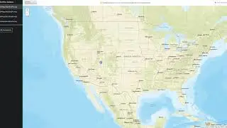 geoWidgets Great Circle Example