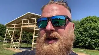 Barn Build "Day One"