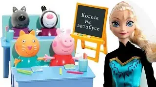 Эльза учит песню 