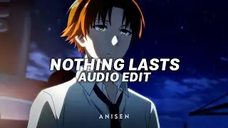 nothing lasts - karan aujla, divine [edit audio]