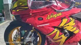 Modifikasi Ninja 250R Gambot Tapak lebar Brembo Gsx1000r Delkevic