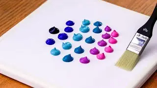Moonlight Scenery🌝 | Step by step Acrylic Painting 