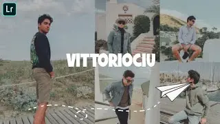 Vittoriociu Preset | Selebram Free Lightroom Mobile Presets | Free DNG | Lightroom Editing Tutorial