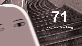 71. camera tracking (Blender 3D) カメラトラッキング練習