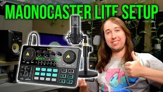 How to Set Up the Maonocaster Lite AU-AM200 For Podcasting on Mac