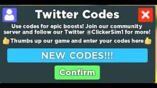 NEW CLICKER SIMULATOR CODES | OCTOBER 2022 | Roblox Clicker Simulator