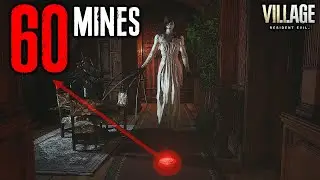 What happens when you lay down 60 Mines for Lady Dimitrescu in Resident Evil 8: Village?