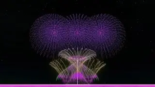 ⁴ᴷ Japan : 第2回シミュレーション花火競技大会 - Raiden shōgun | Grand prize Winner | FWSim
