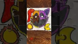 #catnap и #dogday #puzzle #video #art #drawing #funny #рек #рекомендации #shorts  #smilingcritters