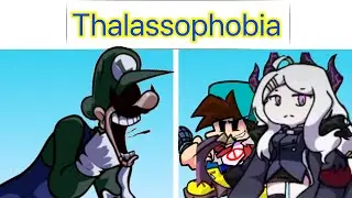 Fnf Blue Archive X Mario Madness v2 Thalassophobia cover