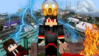 ИЗУМРУДНА ЯДОВИТЫЙ ДОЖДЬ😖 В МОЁМ ГОРОДЕ В МАЙНКРАФТЕ😧😱 ГРАЗА Я ЧУТЬ НЕ УМЕР ОПАСНОЕ ЕВЛЕНИЕ 😭😭