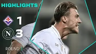 Fiorentina - Napoli | 1-3 | Highlights | Serie A 2025-26 | napoli fiorentina