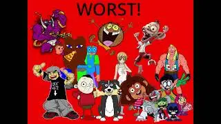 My Best and Worst Characters List!