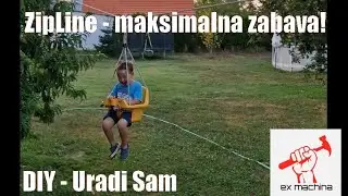 Zipline - Kako ga najlakše napraviti? DIY