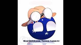Tuvalu (fake) EAS Alarm [Countryballs] // #countryballs #animation #easalarm #tuvalu #australia #fyp