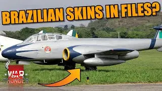 War Thunder - BRAZILIAN SKINS for AIRCRAFT in the FILES? WHAT does that MEAN?