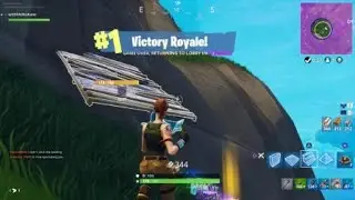 Fortnite - Surprise Ending for The Solo Win