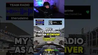 F1 KARAOKE - SPRINTER DAVE CENTRAL CEE #gaming #f1 #formula1 #simracing