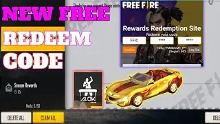 New Free Redeem Code || Ff Redeem Code Today New Redeem Code Free fire